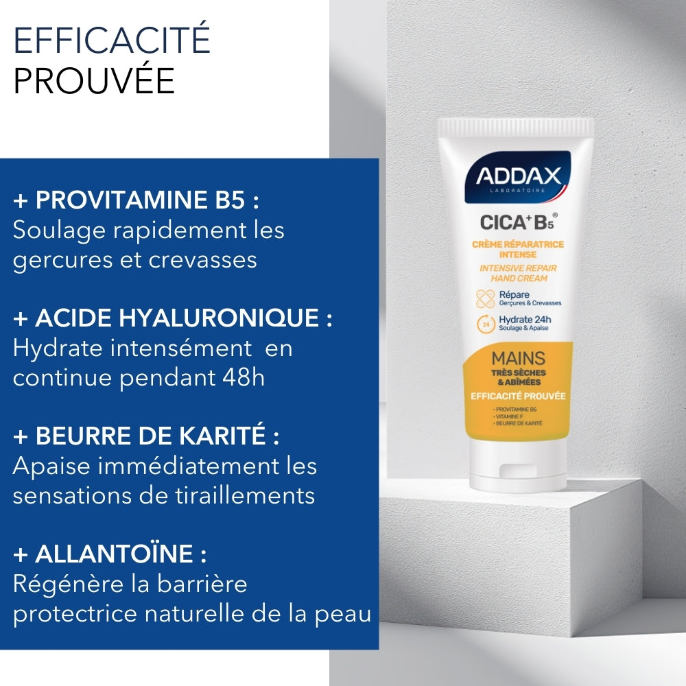 CICA + B5® - Crème mains réparatrice intense
