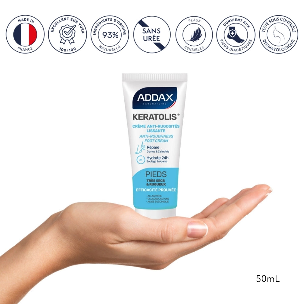 KERATOLIS® - Crème pieds anti-rugosités lissante