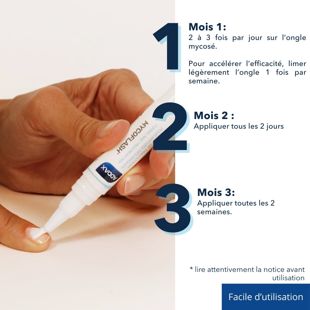 MYCOFLASH® - Stylo de traitement pour mycoses des ongles