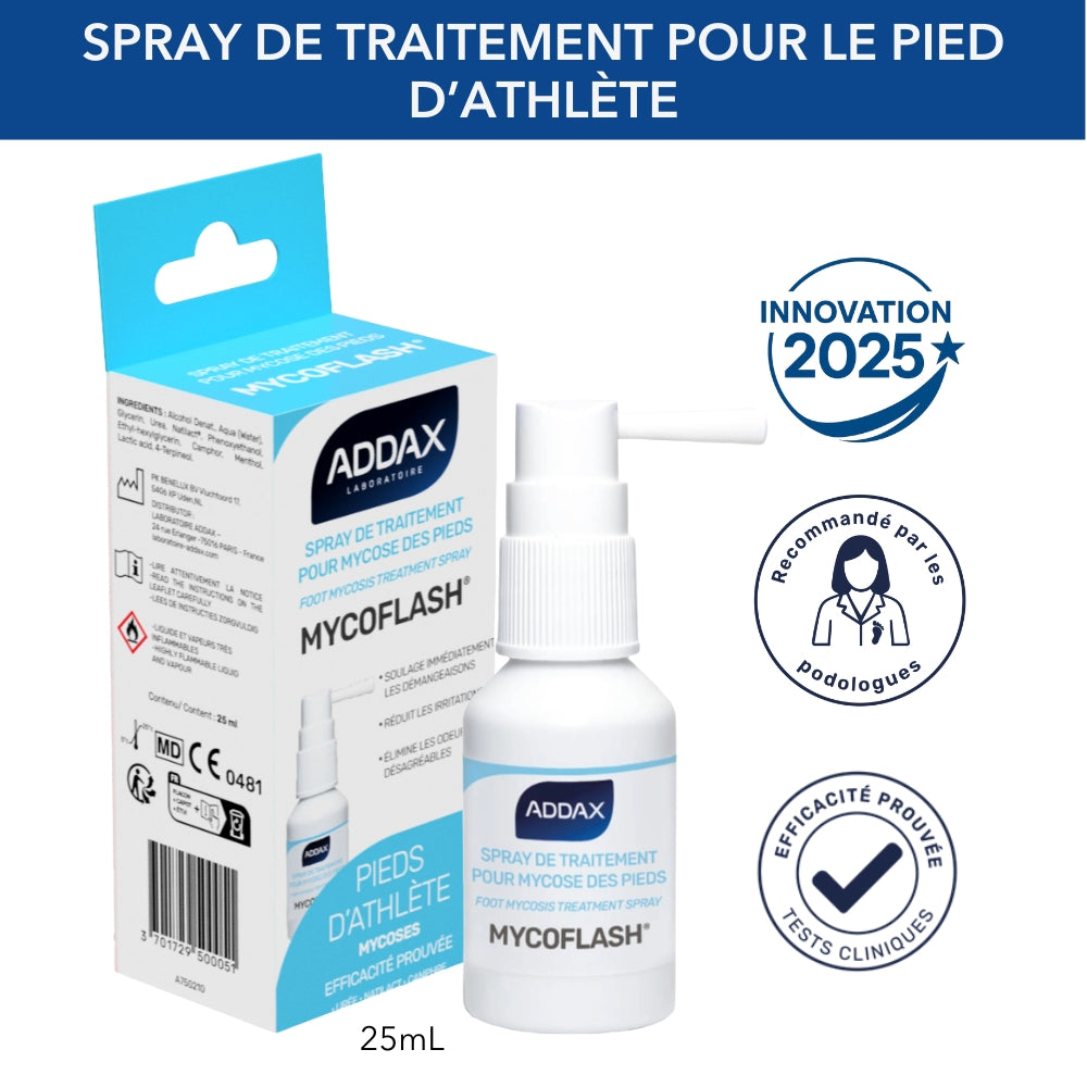 MYCOFLASH® - Spray Antifongique pour le Pied d'Athlète