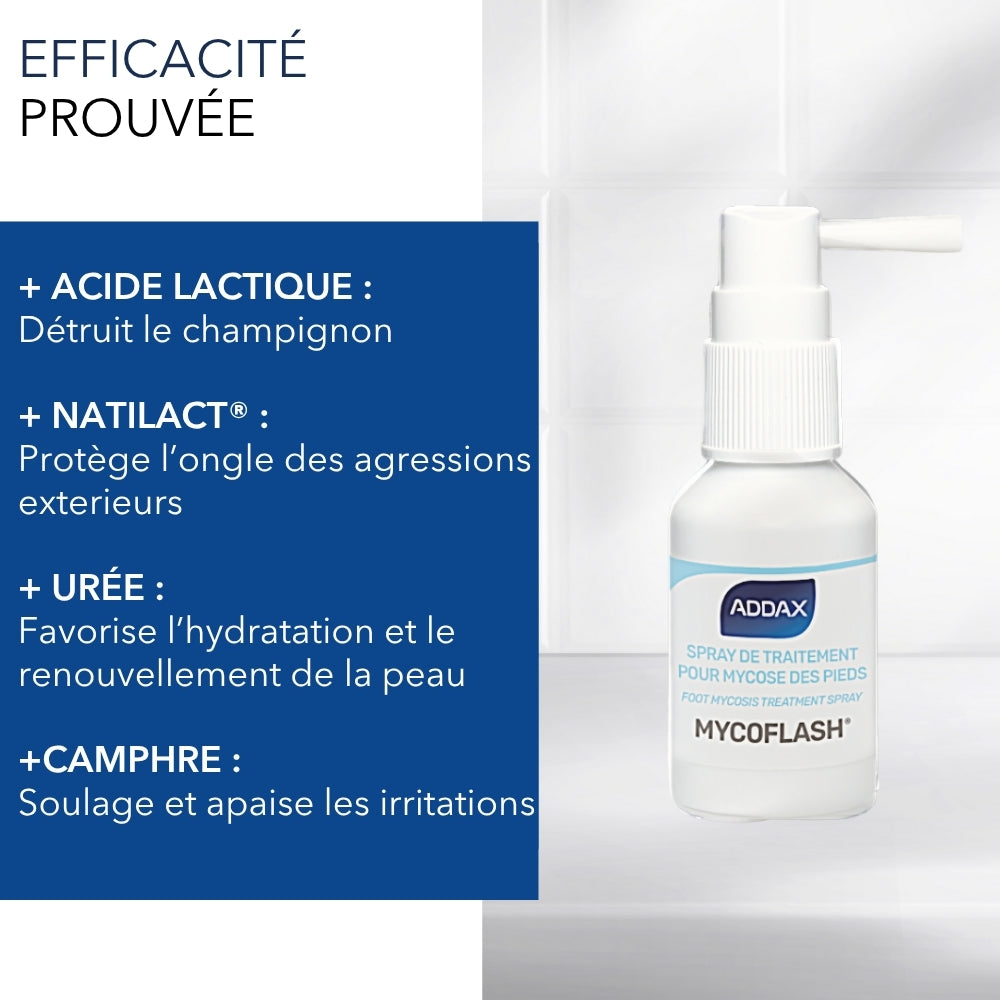 MYCOFLASH® - Spray Antifongique pour le Pied d'Athlète