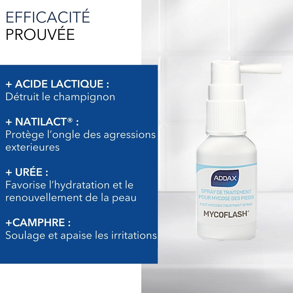 MYCOFLASH® - Spray Antifongique pour le Pied d'Athlète