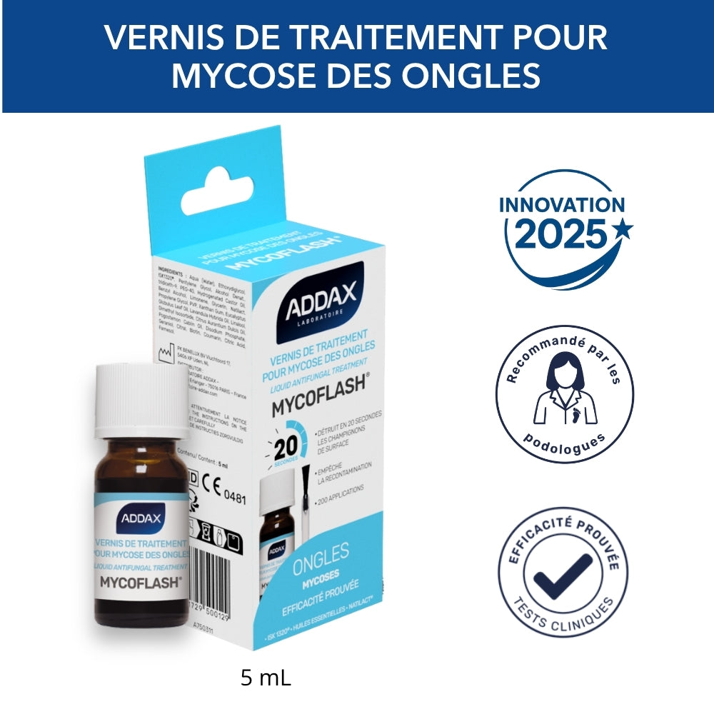 MYCOFLASH® - Vernis de traitement pour mycoses des ongles