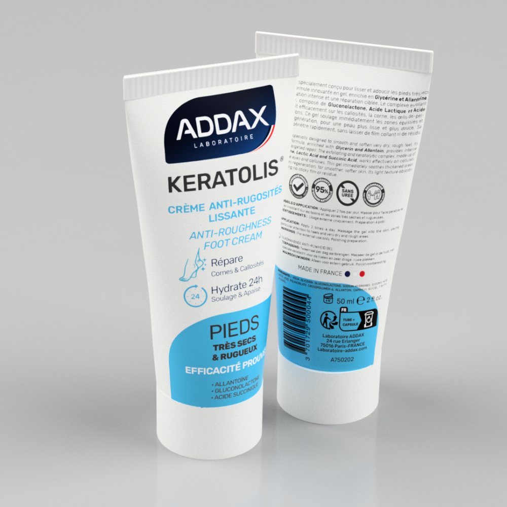 KERATOLIS® - Crème pieds anti-rugosités lissante